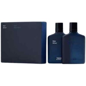 Zara Men Silver + Men Blue Spirit Edt 2* 100ml
