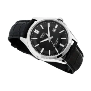 Casio Analog Black Dial Men's Watch-MTS-100L-1AVDF