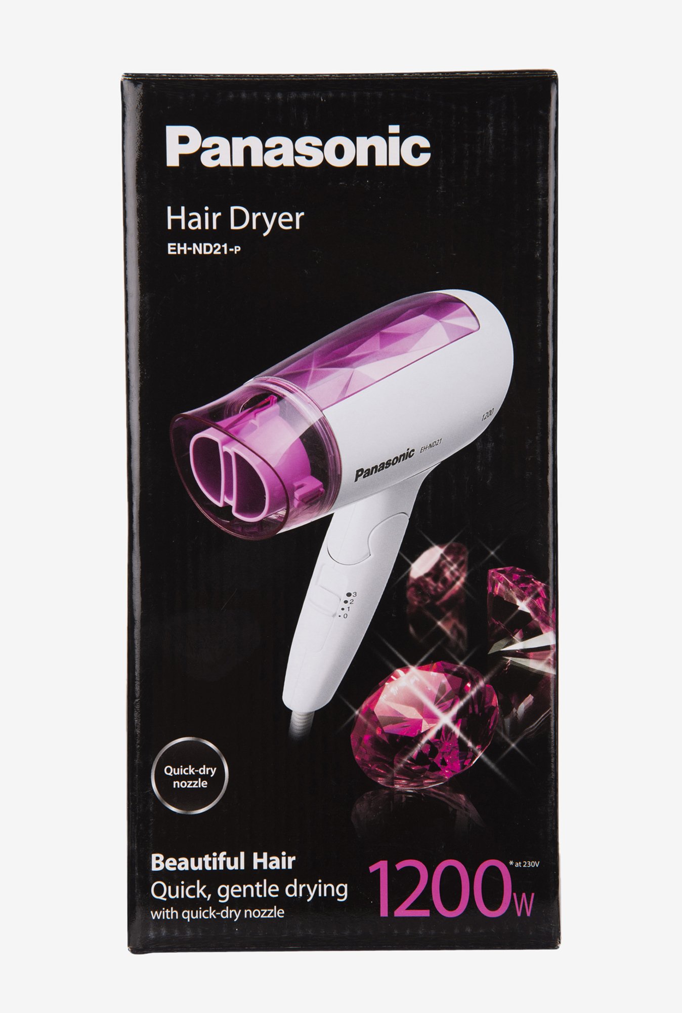 Panasonic Hair Dryer EH-ND21-P - 1 Year Warranty 1 Panasonic Hair Dryer EH-ND21-P - 1 Year Warranty