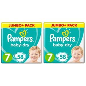 Pampers Size 7 116 Giga Pack 15+kg