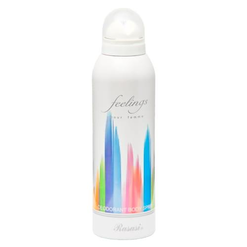Rasasi Feelings Pour Femme Body Spray 200ml 1 Rasasi Feelings Pour Femme Body Spray 200ml
