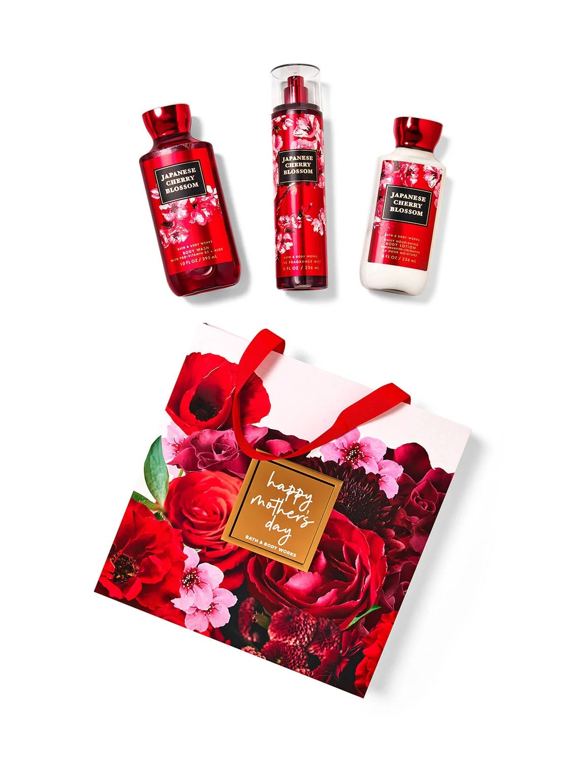 Bath & Body Works Japanese Cherry Blossom Gift Box Set 1 Bath & Body Works Japanese Cherry Blossom Gift Box Set