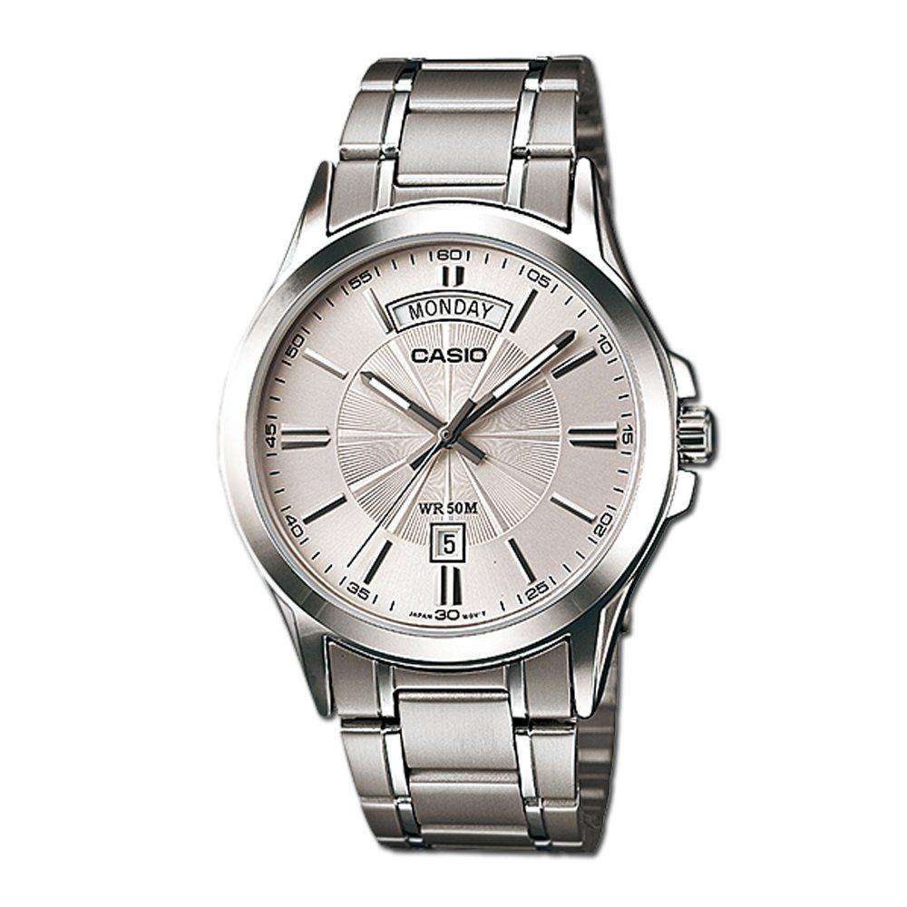 Casio New Original MTP-1381D-7A Men's Analog Stainless Steel Watch WR 50M MTP1381 1 Casio New Original MTP-1381D-7A Men's Analog Stainless Steel Watch WR 50M MTP1381
