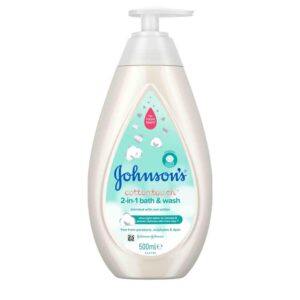 Johnsons Cottontouch 2 in 1 bath and wash 500ml