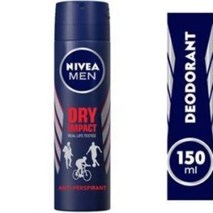Nivea Men Antiperspirant Deodorant Spray Dry Impact 150ml