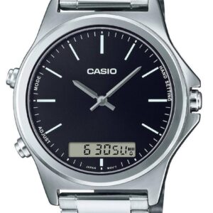 Casio Analog Digital Black Dial MTP-VC01D-1E Men's Watch