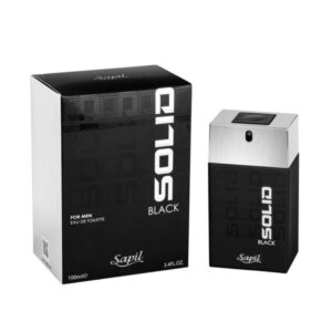 Sapil Solid Black For Men Edt 100ml